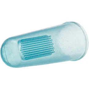 Set Silikon-Fingerzahnbürsten, 6 cm, 2-tlg